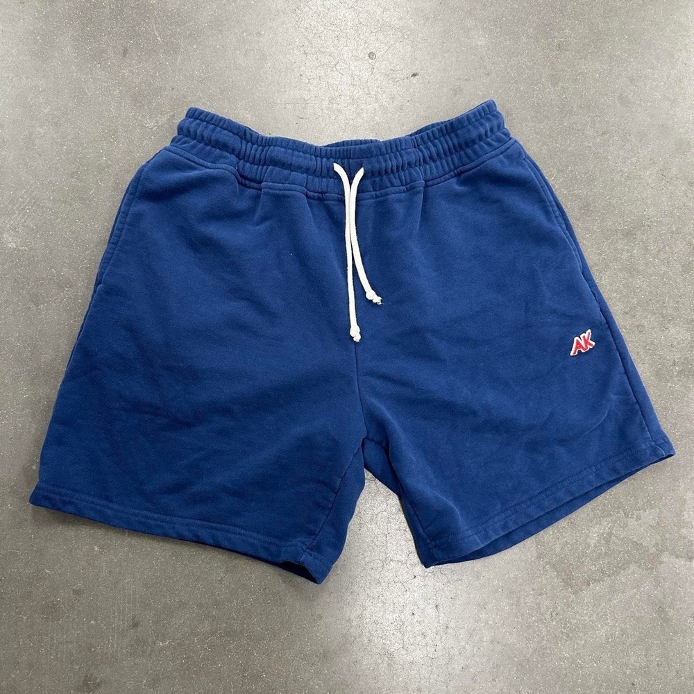 Arjen Kroos navy lounge sweat shorts relaxed fit Size Lg